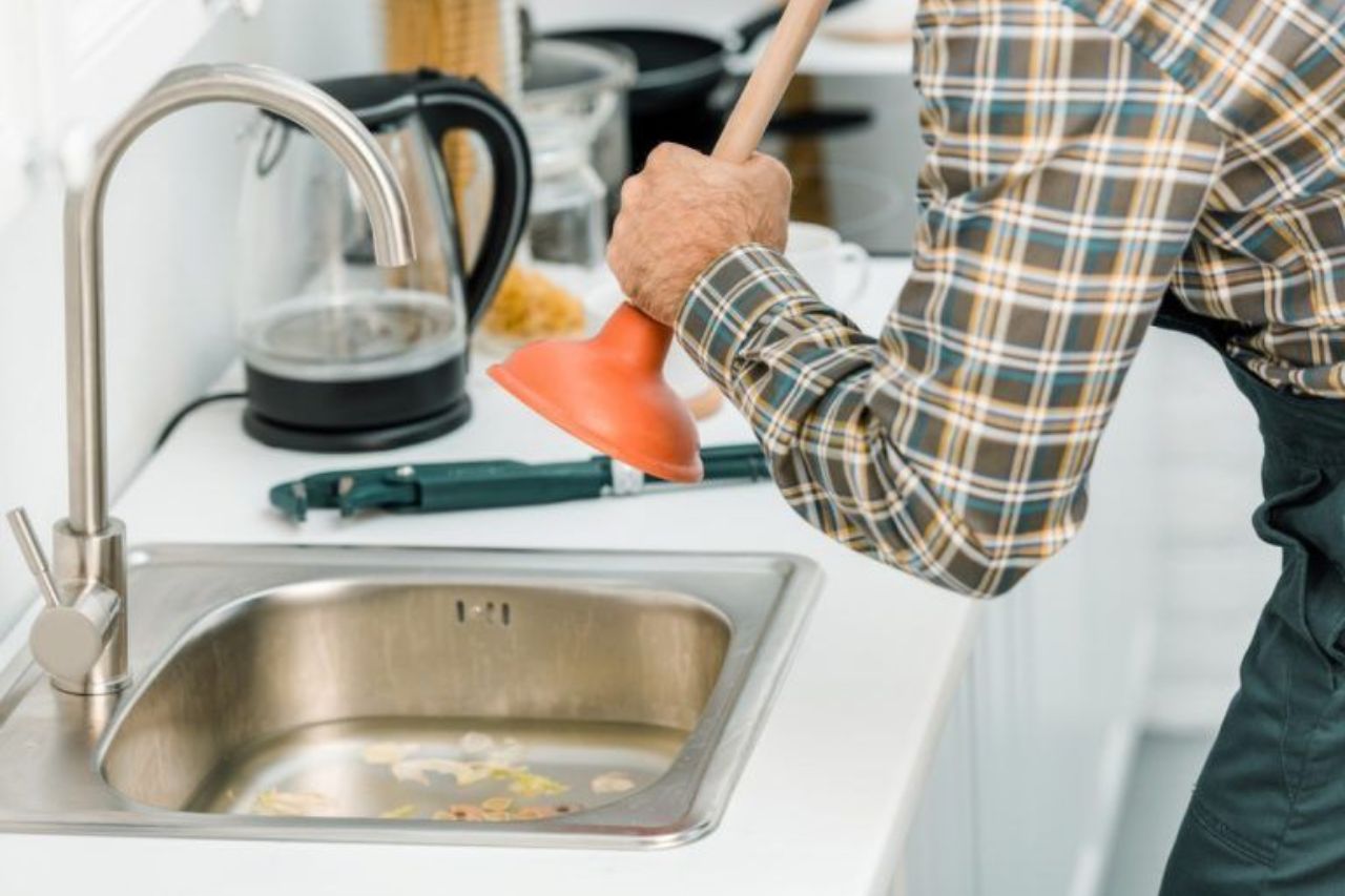 kitchen sink clog